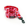 Dog Leash Lollipops Psiakrew width 2.5 cm, 1" wide, black snap hook 6 cm