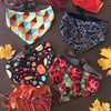 Premium Dog Bandana Autumn handkerchief style to tie around your pet’s neck