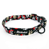 Dog Collar Psiakrew Pirates 2.5 cm 1"  wide, black extras