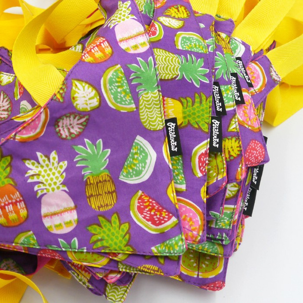Dog Bandana Pineapple Psiakrew handkerchief style to tie around your pet’s neck