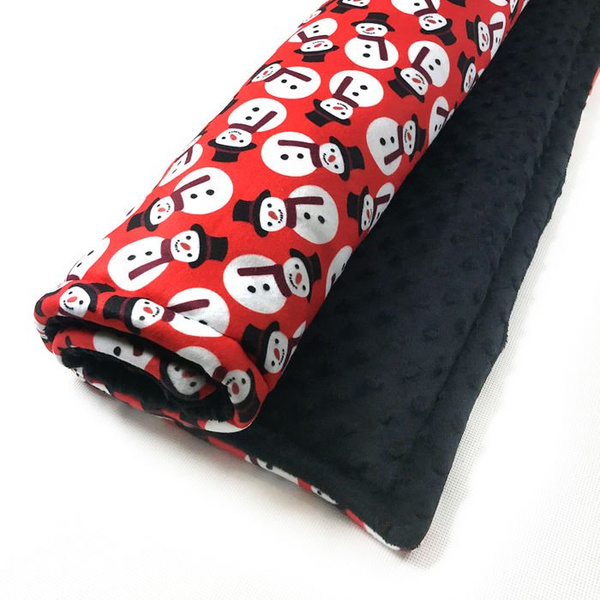 Premium Mat Plaid Blanket for the dog, Snowman Psiakrew Design