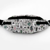Fanny Pack Hip Bag, Bum Bag Psiakrew, Gray Llama Alpaca