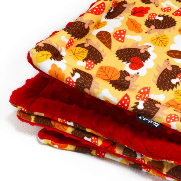 Premium Mat Plaid Blanket for the dog Hedgehog Dreamer Psiakrew Design