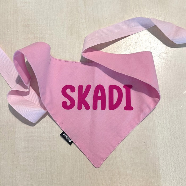 Psiakrew Bandana mit dem Namen des Hundes