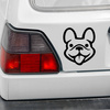 French Bulldog Psiakrew dog car sticker for light car bodies