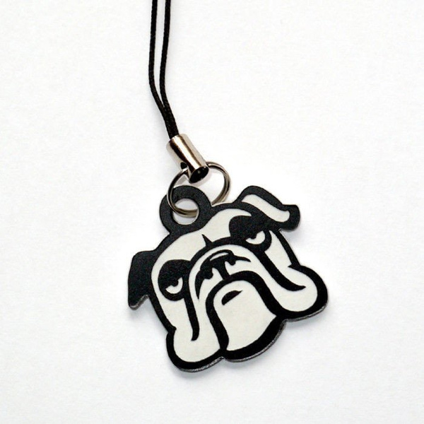 English Bulldog dog pendant, tag, charms