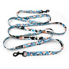 Long Dog Leash Spotted Cow width 2 cm (0.78")  wide, , black snap hook