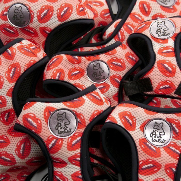 Dog Harness Lipstick Pink, Always Feeling Cool, Super Soft Psiakrew