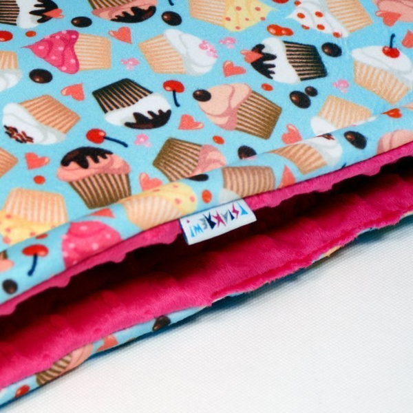 Premium Mat Plaid Blanket for the dog, Hot Sweetness Psiakrew Design