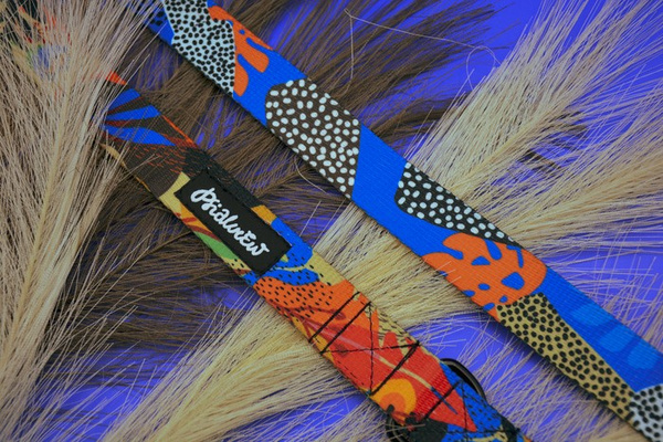 Dog Leash Colorful Thicket snap hook black 8cm