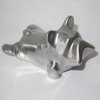 Sculpture French Bulldog Silver Yoga