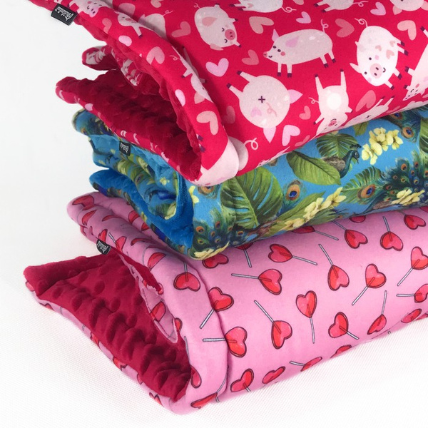 Blanket for dog Piggy in Love Psiakrew