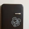 Amstaff Psiakrew dog car sticker for dark car bodies