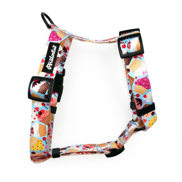 Guard Harness for Dog Hot Sweetness Psiakrew, black extras