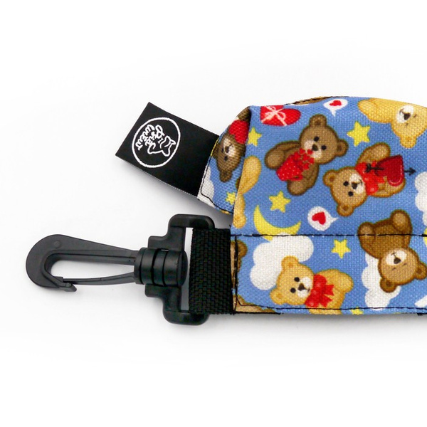 Pouch for poop bags Teddy Bear Psiakrew
