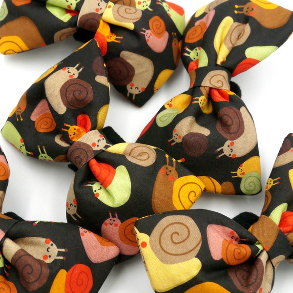 Psiakrew Hundefliege Snail Family, elegante klassische Schleife