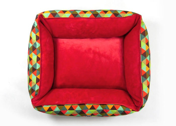 Bed for dog, Bedding for pets, Bermuda Triangle, Psiakrew Design