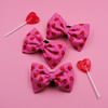 Dog bow tie for Valentine's Day Lollipops Psiakrew