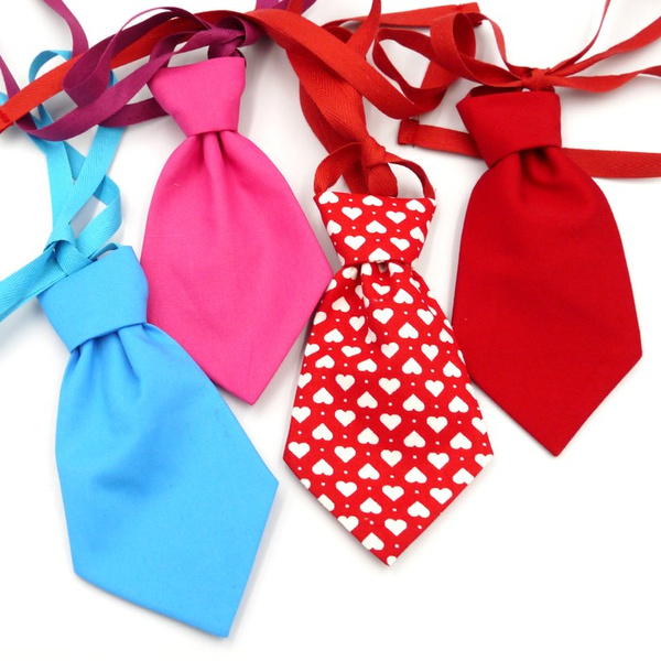 Pink Tie for a dog Psiakrew