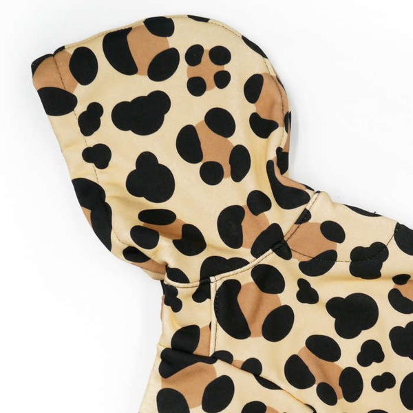 Dog Hoodie Leopard Psiakrew