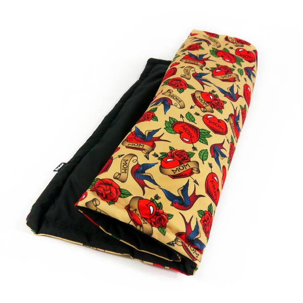 Waterproof Mat for the dog, puppy, cat, Love Mom Tattoo Psiakrew Design