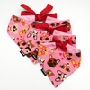 Dog Bandana Look in LovePsiakrew handkerchief style to tie around your pet’s neck