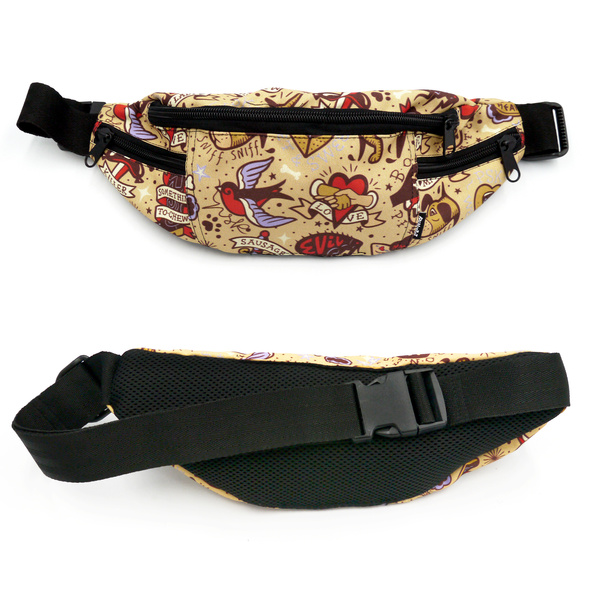 Fanny Pack Hip Bag Dog Tattoo, Bum Bag Psiakrew