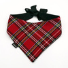 Dog Bandana Tartan handkerchief style to tie around your pet’s neck