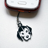 Beagle dog pendant,phone tag, charms