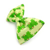 Dog Bow Tie Cat Pet- Green Frogs, Psiakrew