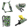 ZUBEHÖRSATZ für einen kleinen Hund Bamboo Panda Psiakrew -Serie; Etui für Kotbeutel, Geschirr, Leine, Sachet für Hundeleckerli