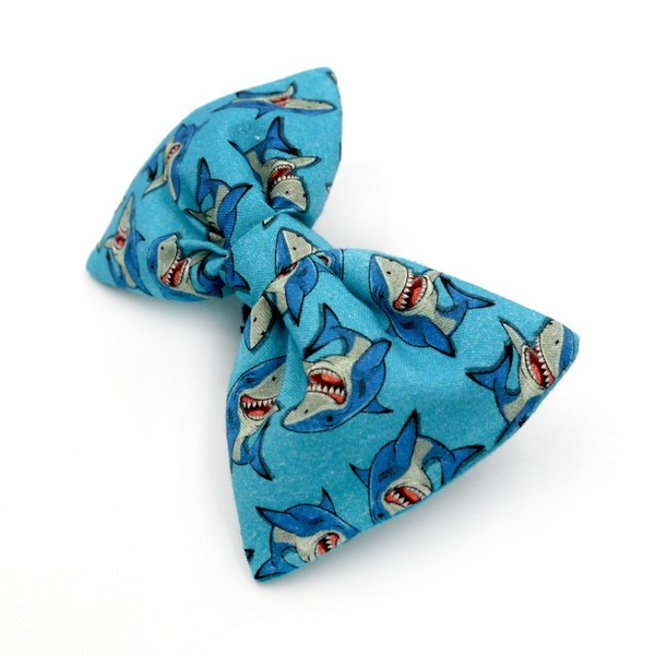 Dog Bow Tie Cat Pet- Sharks, Psiakrew