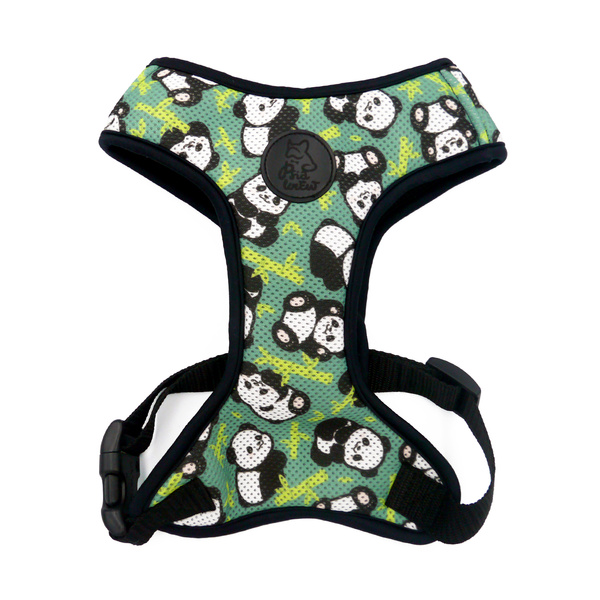 Bamboo Panda Dog Pressure-free Harness by Psiakrew