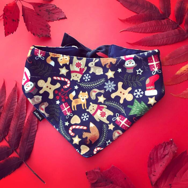 Premium Dog Bandana Winter is coming handkerchief style to tie around your pet’s neck