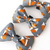Dog Bow Tie, gift for dog, Pet Bow Tie, Bowtie, Collar Attachment, Fox
