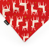 Premium Dog Bandana Rudolphs handkerchief style to tie around your pet’s neck