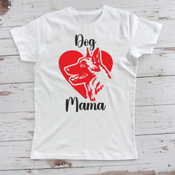 Personalized Women's T-Shirt with Malinois Dog – Psiakrew