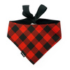 Dog Bandana Lumberjack Psiakrew handkerchief style to tie around your pet’s neck