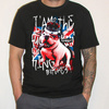 T-shirt The King English Bulldog, men's t-shirt Psiakrew