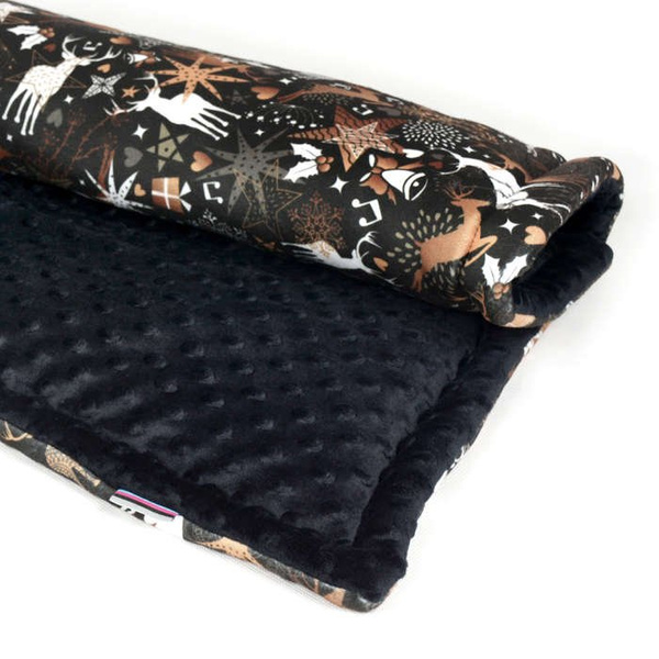 Premium Mat Plaid Blanket for the dog, Deer Calls Psiakrew Design