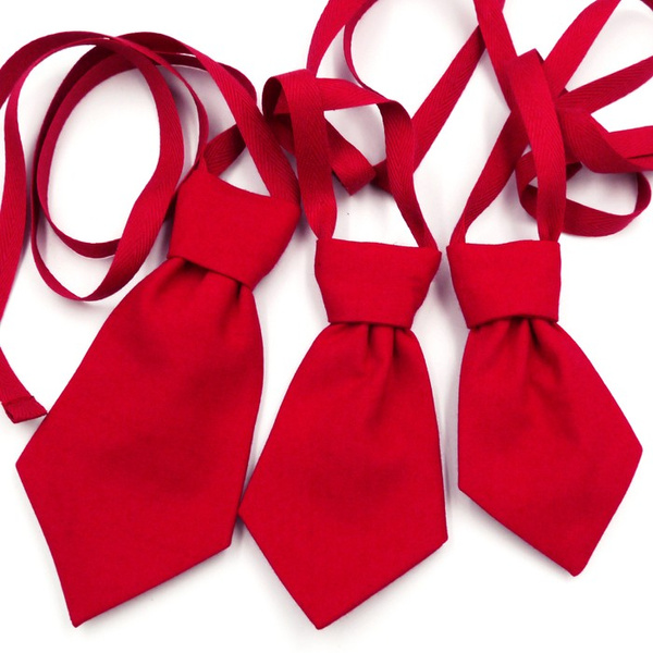 Rote Weihnachtskrawatte für einen Hund Psiakrew