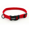 Red Collar for dog Psiakrew, 2 cm 0.78" wide, for smaller dogs