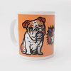 Mug with English Bulldog Mascot