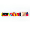 Dog Collar Psiakrew Tie Dye 2.5 cm 1"  wide, pink gold