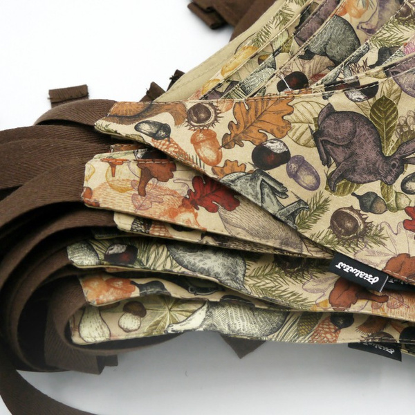 Forest Treasures Psiakrew Bandana, gebundenes Taschentuch, Baumwollschal