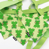 Dog Bandana Green Frogs Psiakrew handkerchief style to tie around your pet’s neck