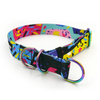 Half-choke collar Terrazzo, 3 cm wide, medium and big dogs, holo extras