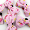 Pink Dog Bow Tie Watermelon, Pet Bow Tie, Bowtie, Collar Attachment