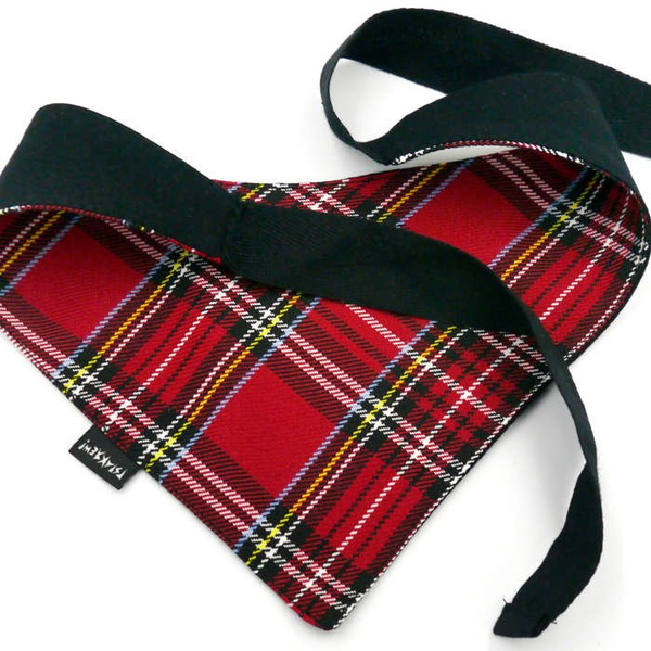 Dog Bandana Tartan handkerchief style to tie around your pet’s neck