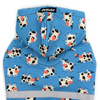 Dog Hoodie Spotted Cow Psiakrew, reflective inserts, cow print
